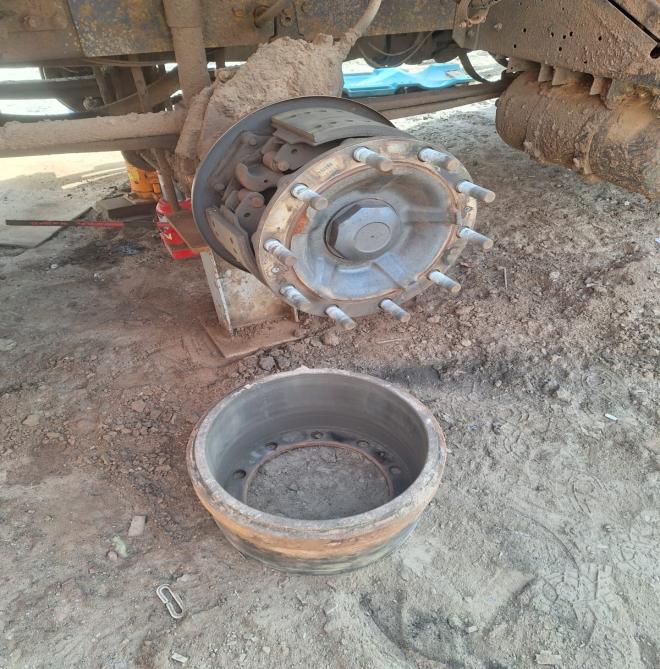 Mantenimiento de cubo y freno