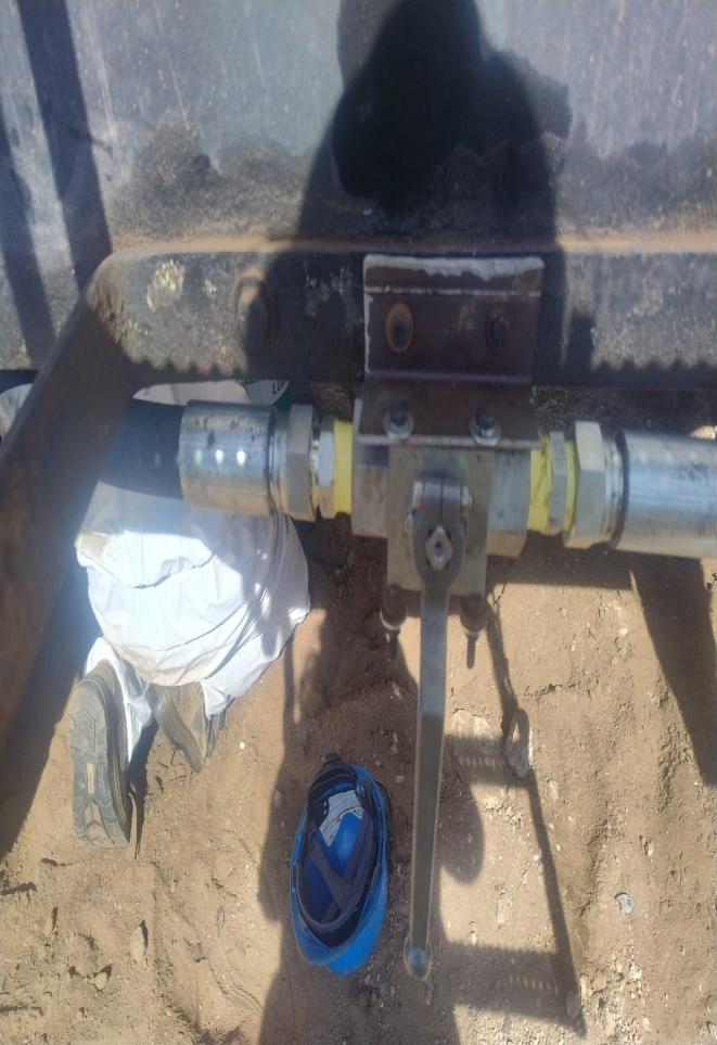 Componente hidráulico reparado